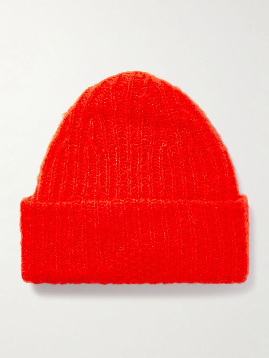 Cloud ribbed merino wool-blend beanie by GUEST IN RESIDENCE