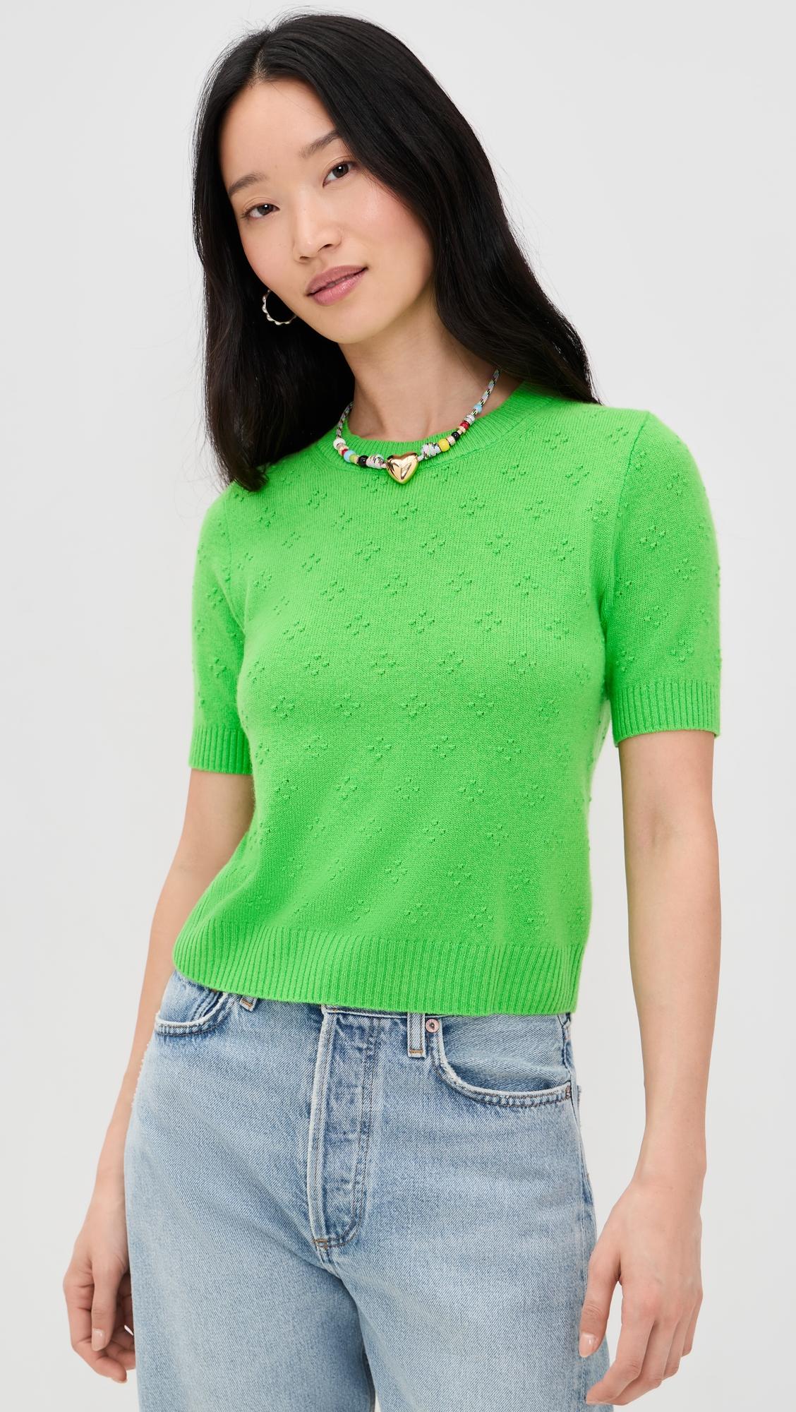 Compass Cashmere Sweater Tee by GUEST IN RESIDENCE