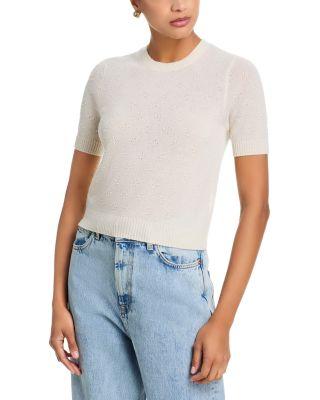 Compass Cashmere Sweater Tee by GUEST IN RESIDENCE