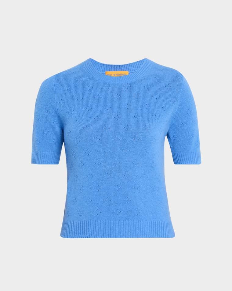 Compass Cashmere Sweater Tee by GUEST IN RESIDENCE