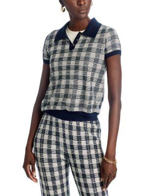 Gingham Polo Shirt by GUEST IN RESIDENCE