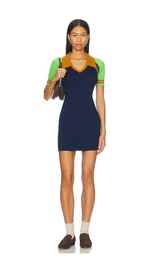 Guest In Residence Ace Polo Dress in Navy by GUEST IN RESIDENCE