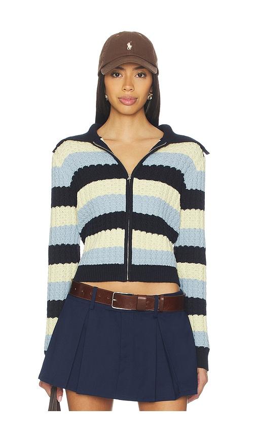 Guest In Residence Kirby Jacket in Blue by GUEST IN RESIDENCE