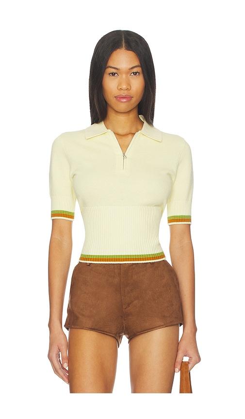 Guest In Residence Marcella Polo in Yellow by GUEST IN RESIDENCE