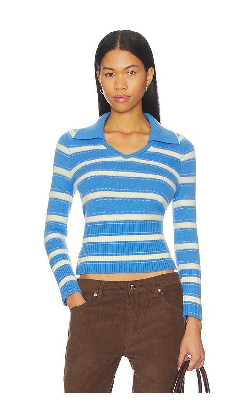 Guest In Residence Port Polo in Blue by GUEST IN RESIDENCE