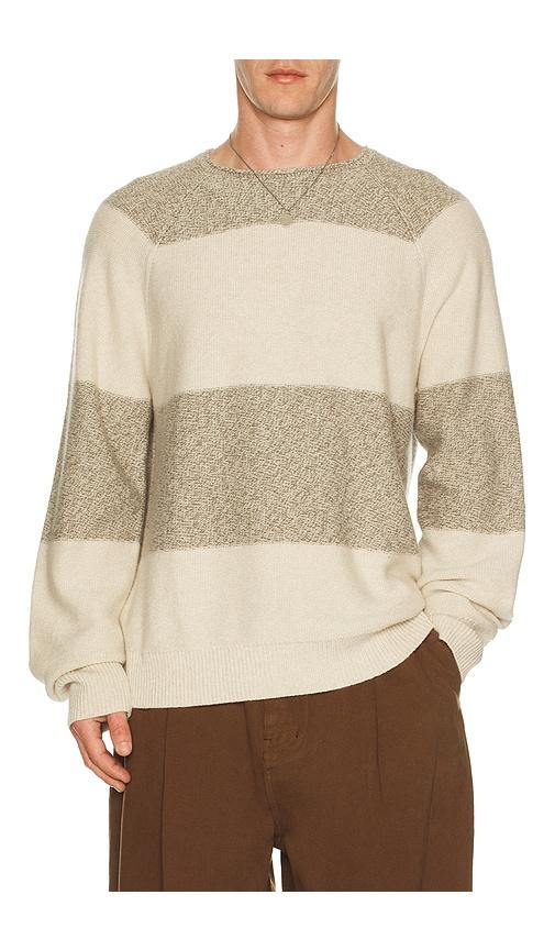 Guest In Residence Striped Island Rollneck in Brown by GUEST IN RESIDENCE