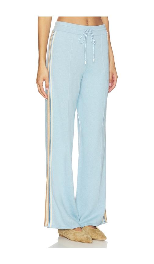 Guest In Residence Track Pant in Baby Blue by GUEST IN RESIDENCE