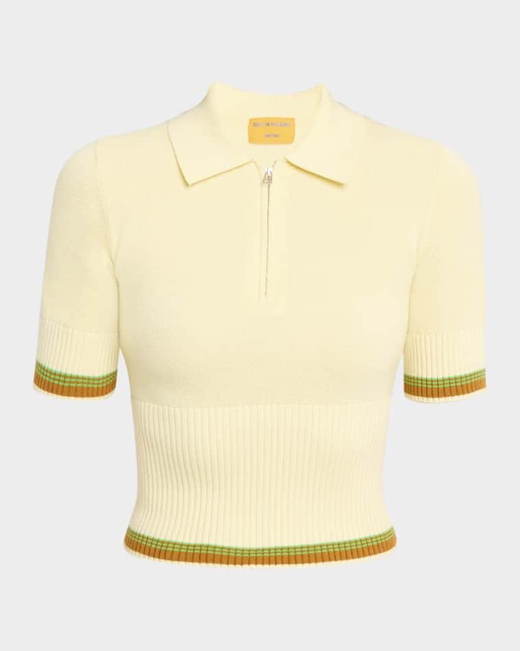 Marcella Cotton-Cashmere Polo by GUEST IN RESIDENCE