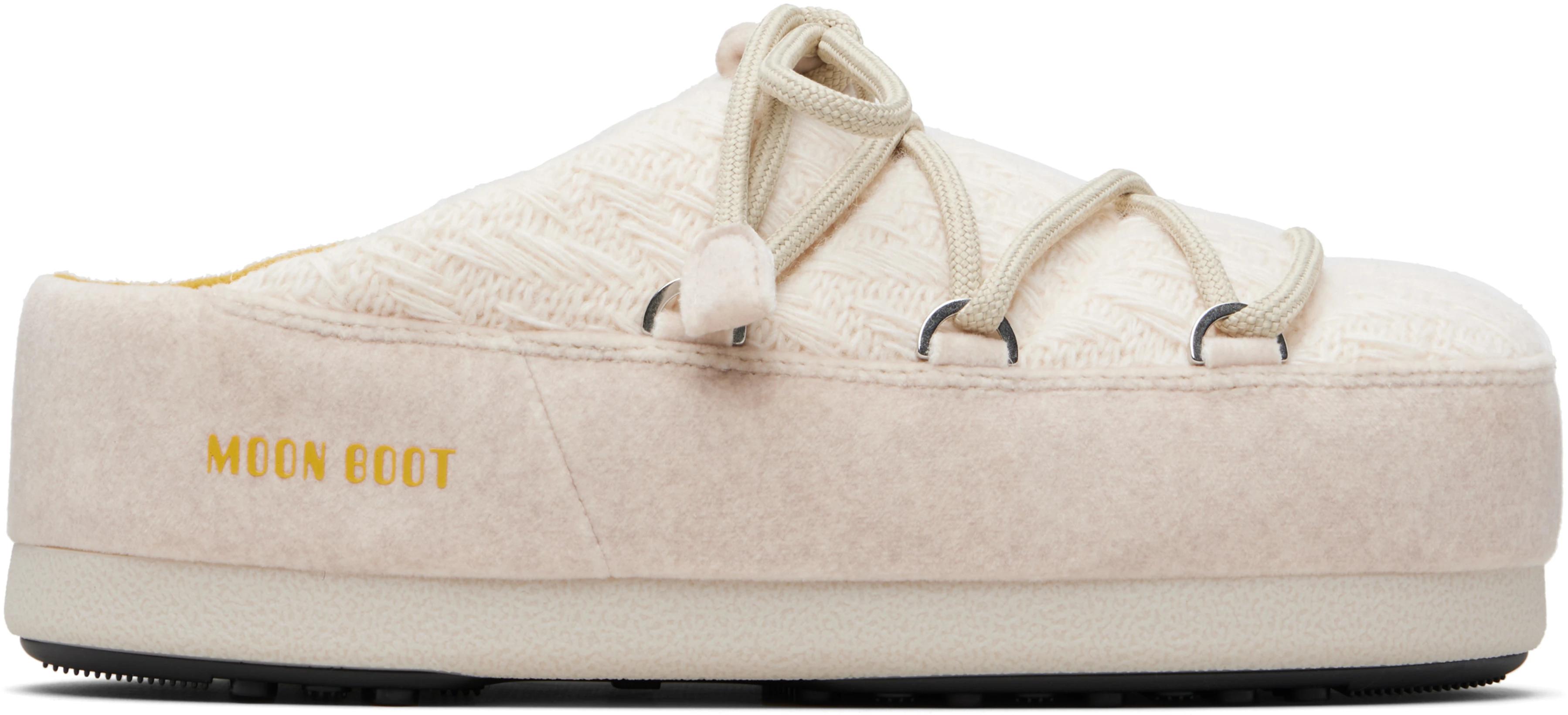 Off-White Moon Boot Edition EVX Knit Mule Loafers by GUEST IN RESIDENCE