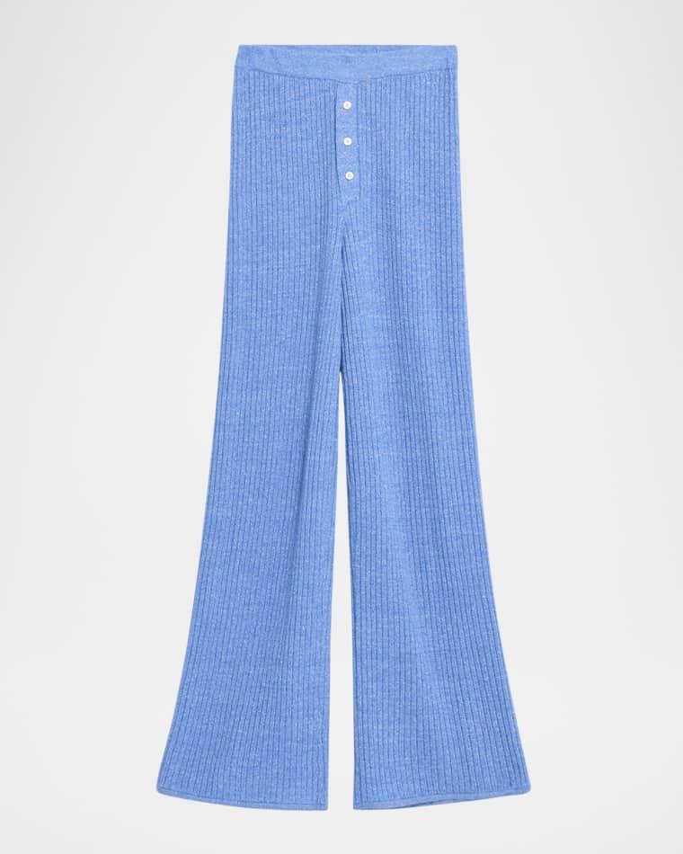 Ribbed Everywear Cashmere Pants by GUEST IN RESIDENCE