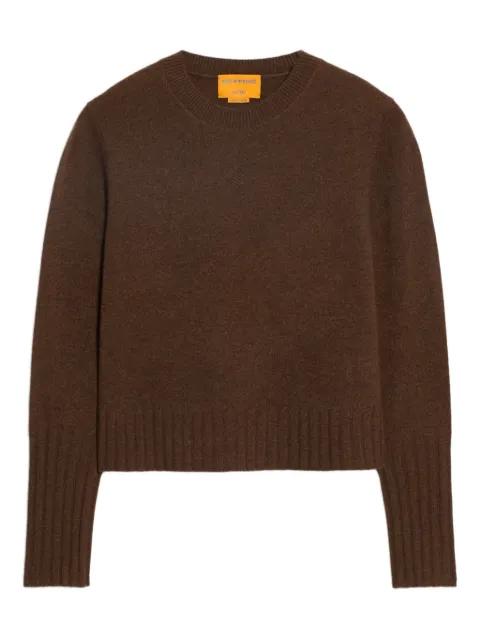 Shrunken Crew cashmere sweater by GUEST IN RESIDENCE