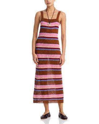 Striped Ribbed Dress by GUEST IN RESIDENCE