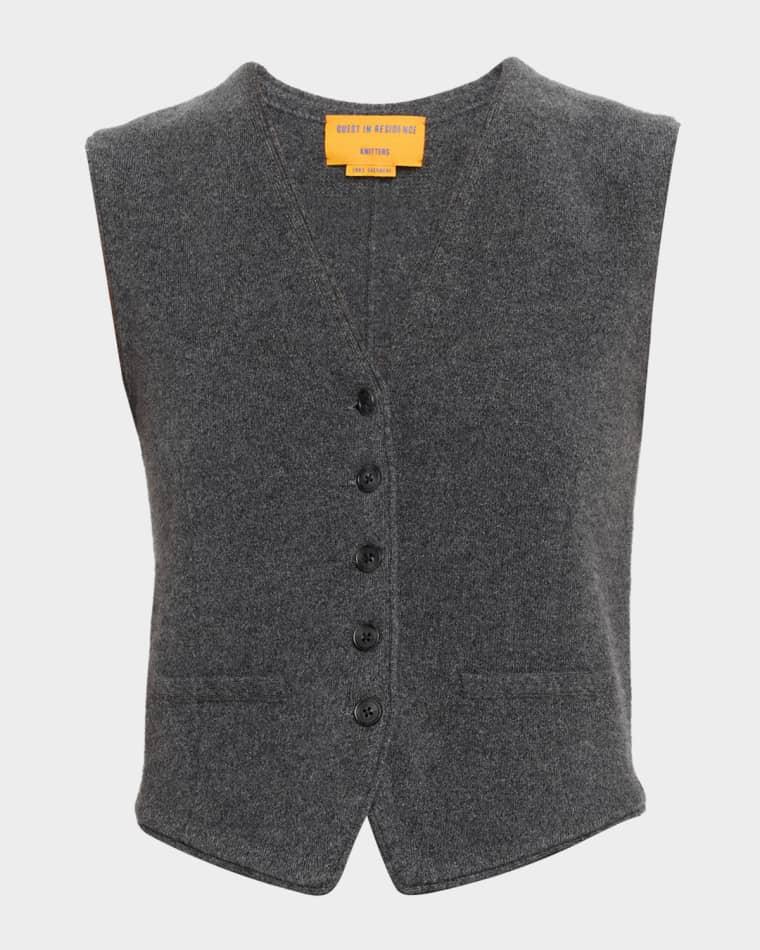 Tailored Cashmere Vest by GUEST IN RESIDENCE