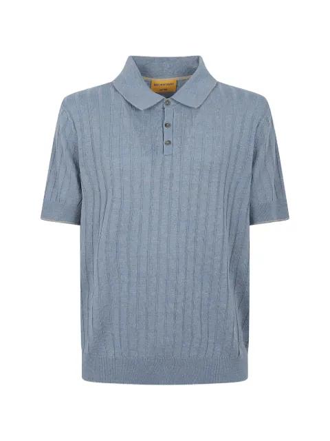 Teddy ribbed-knit polo shirt by GUEST IN RESIDENCE