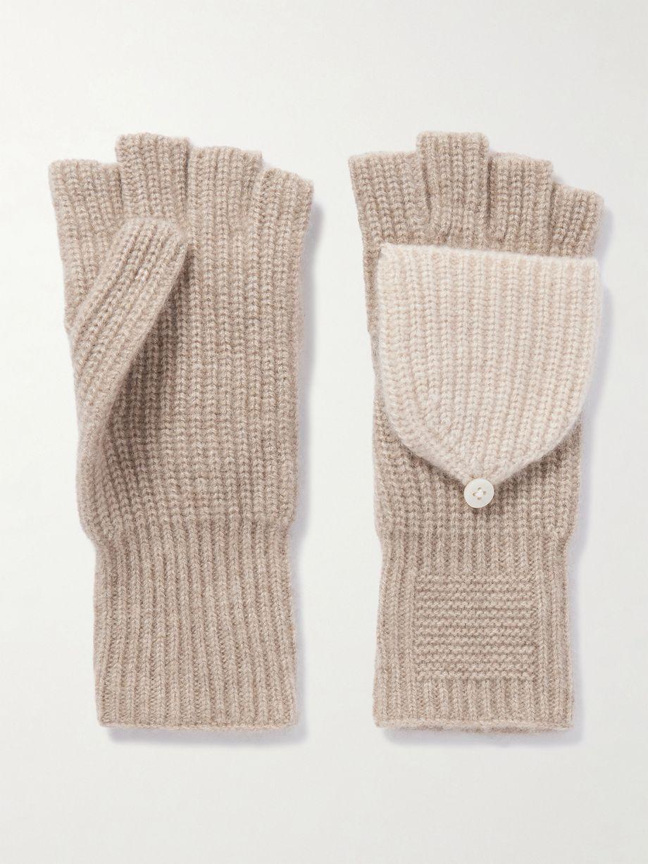 The Mitts ribbed cashmere gloves by GUEST IN RESIDENCE