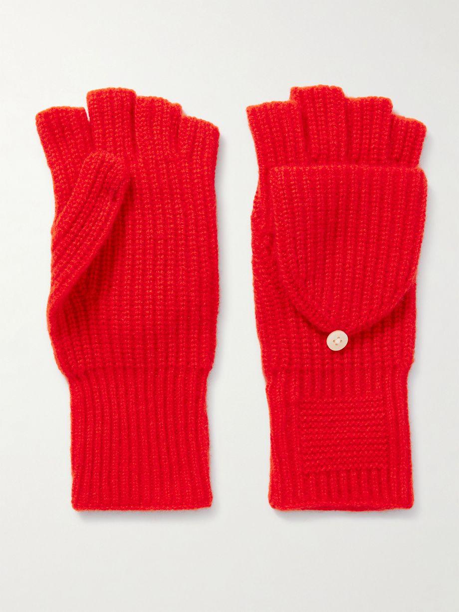 The Mitts ribbed cashmere gloves by GUEST IN RESIDENCE