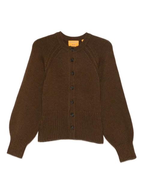 buttoned knit cardigan by GUEST IN RESIDENCE