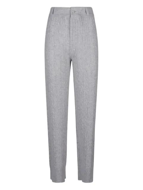 cable-knit pants by GUEST IN RESIDENCE