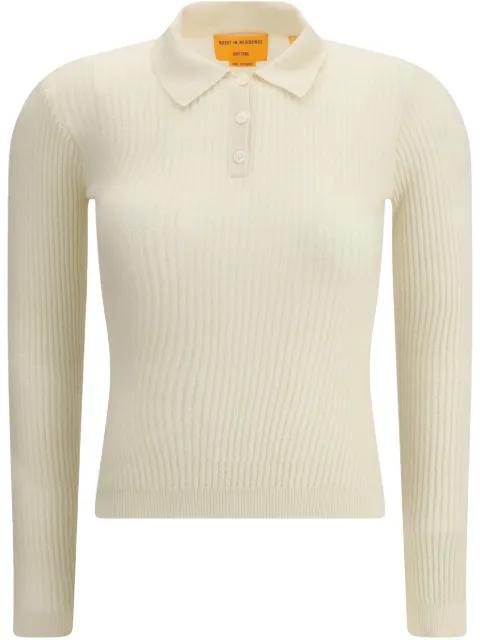 cashmere polo jumper by GUEST IN RESIDENCE