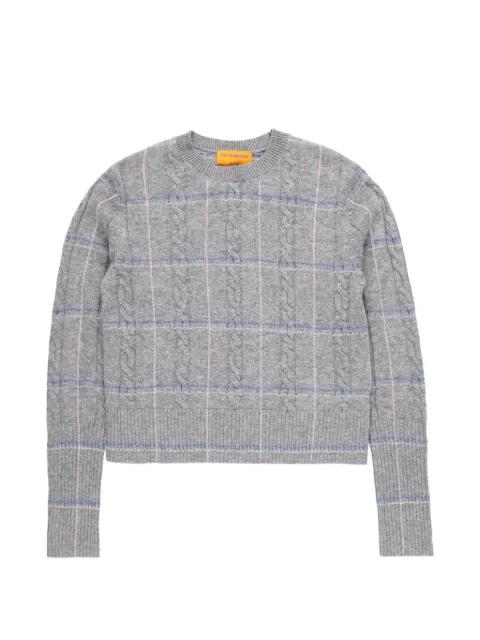 check crew jumper by GUEST IN RESIDENCE