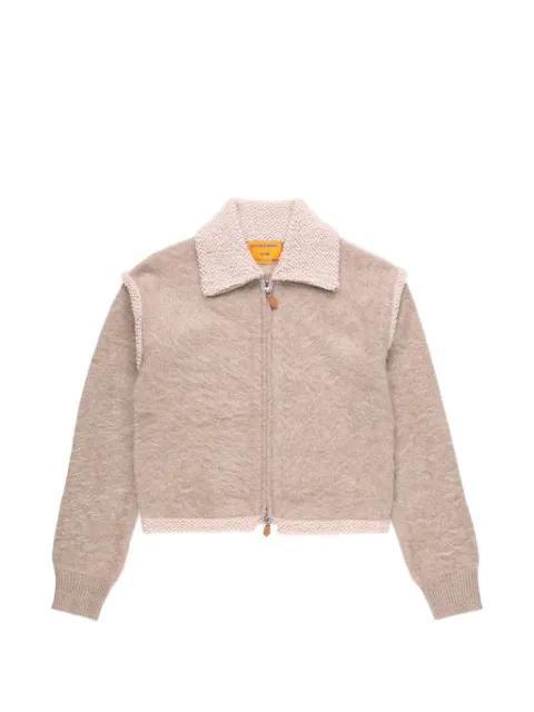 collared zip jacket by GUEST IN RESIDENCE