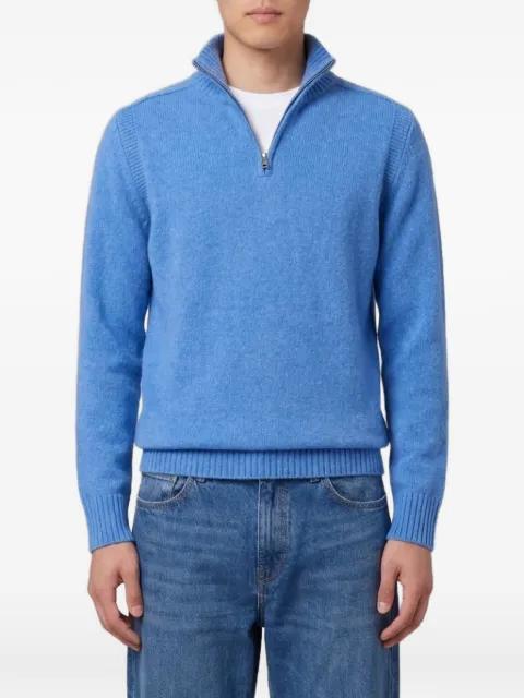 half-zip cashmere sweater by GUEST IN RESIDENCE