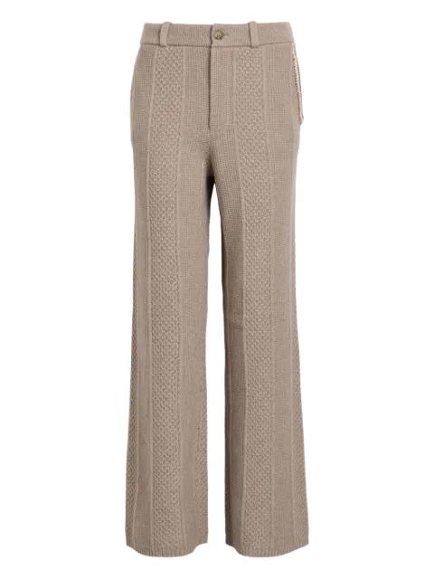 textured trousers by GUEST IN RESIDENCE