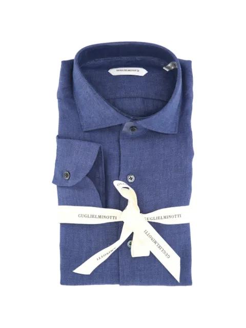 chest-pocket long-sleeve shirt by GUGLIELMINOTTI