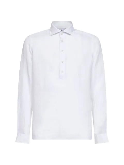 long-sleeve popover shirt by GUGLIELMINOTTI