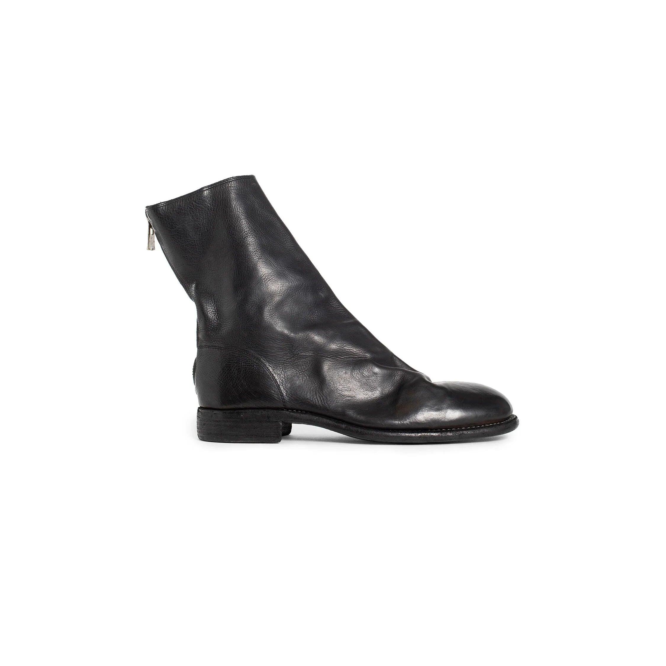 988 back zip boots by GUIDI