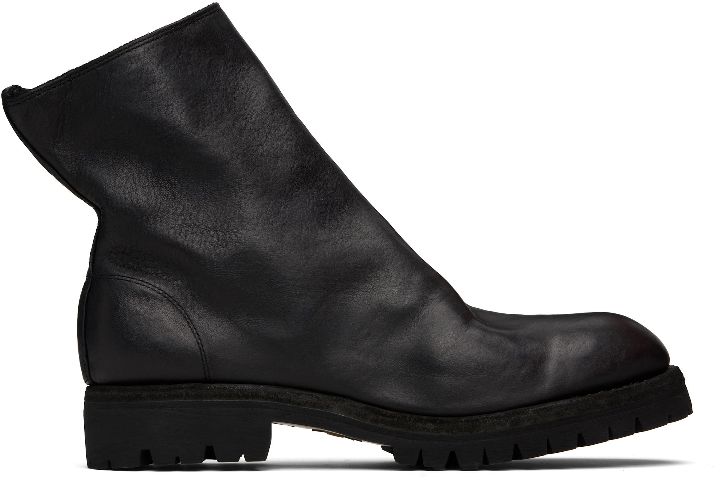 Black 796LVX Boots by GUIDI