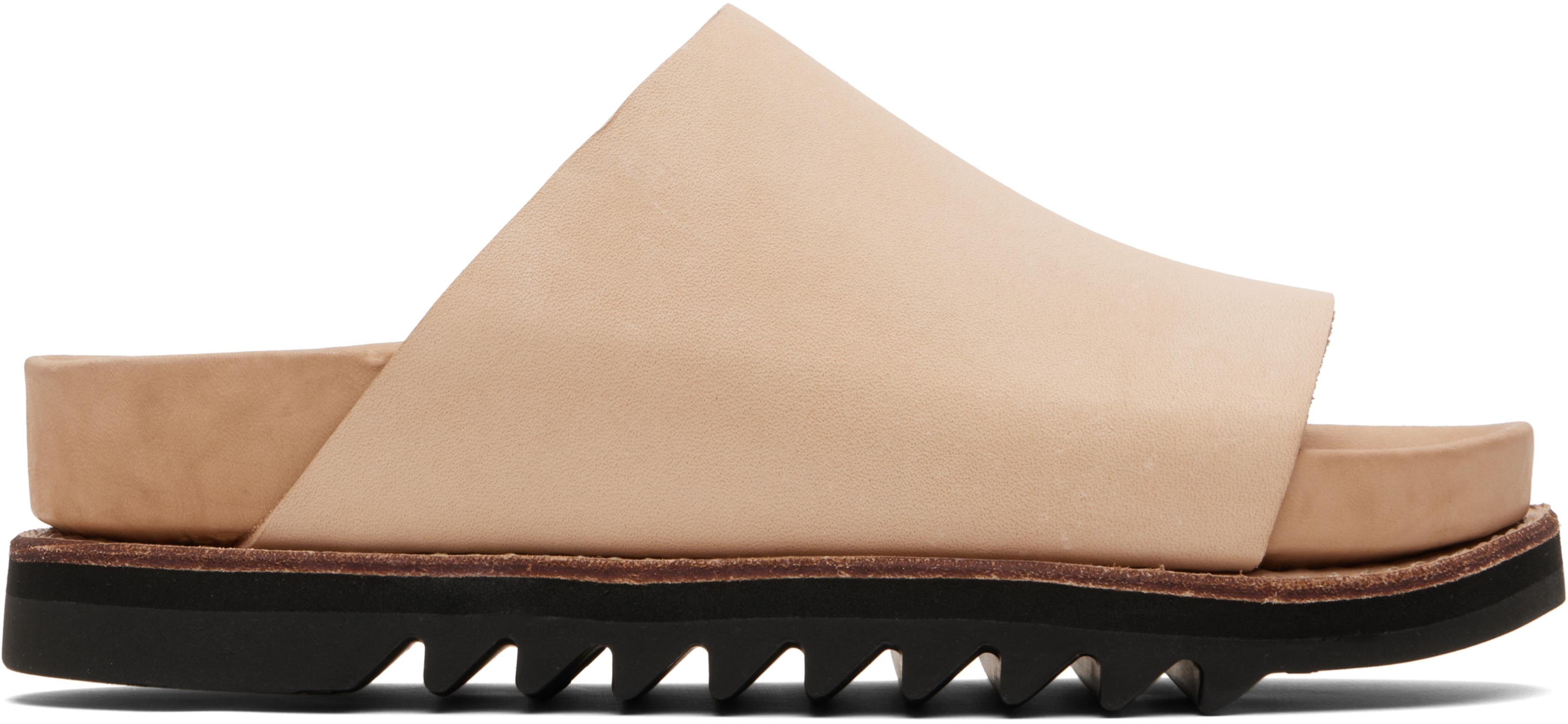 Tan BRK06 Sandals by GUIDI