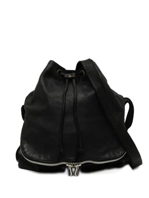 leather backpack by GUIDI