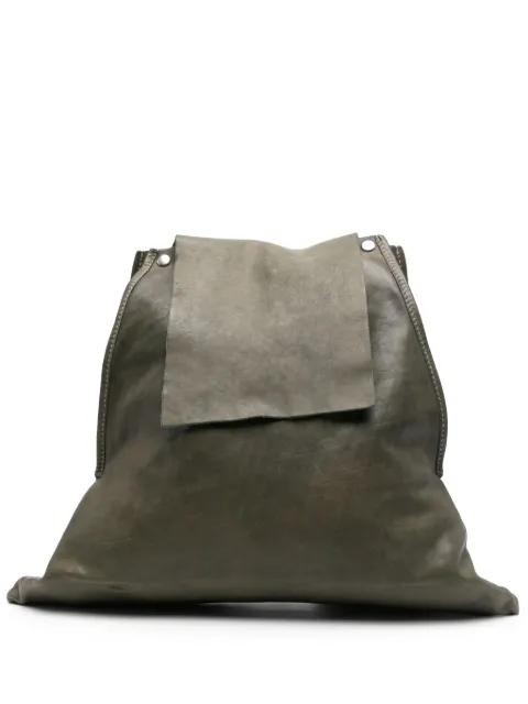 leather backpack by GUIDI