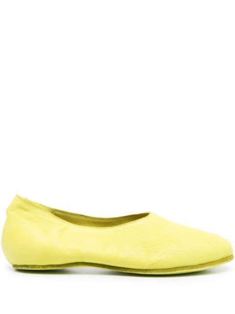 slip-on leather loafers by GUIDI