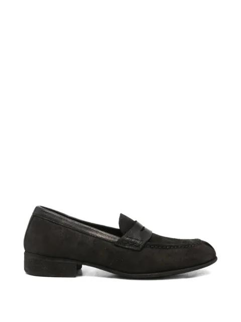 suede leather loafers by GUIDI