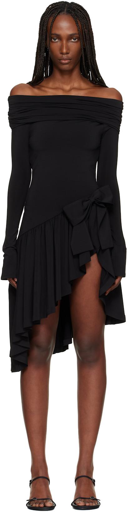 Black Lola Minidress by GUIZIO