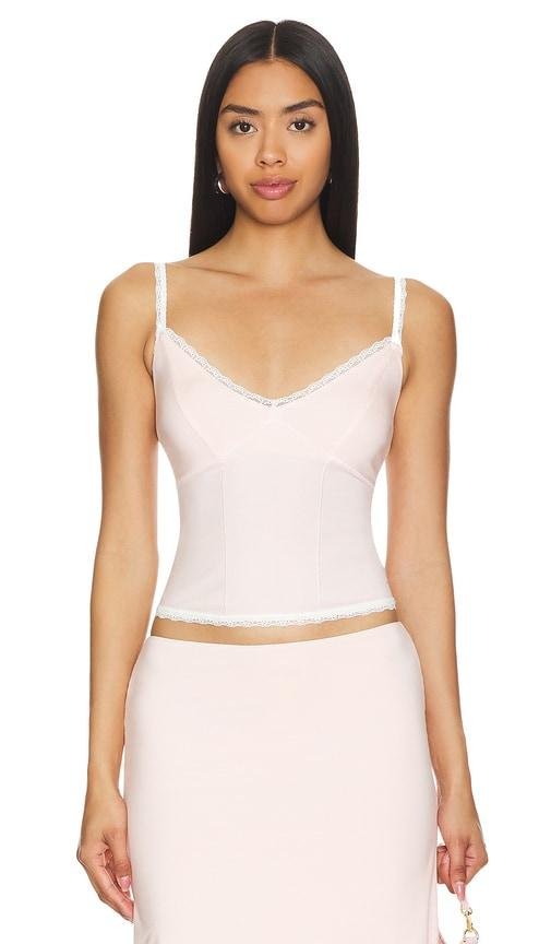 GUIZIO Dainty Camisole in Pink by GUIZIO