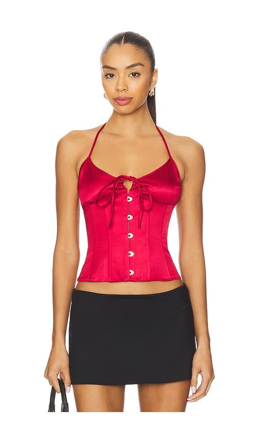 GUIZIO Marini Corset in Red by GUIZIO