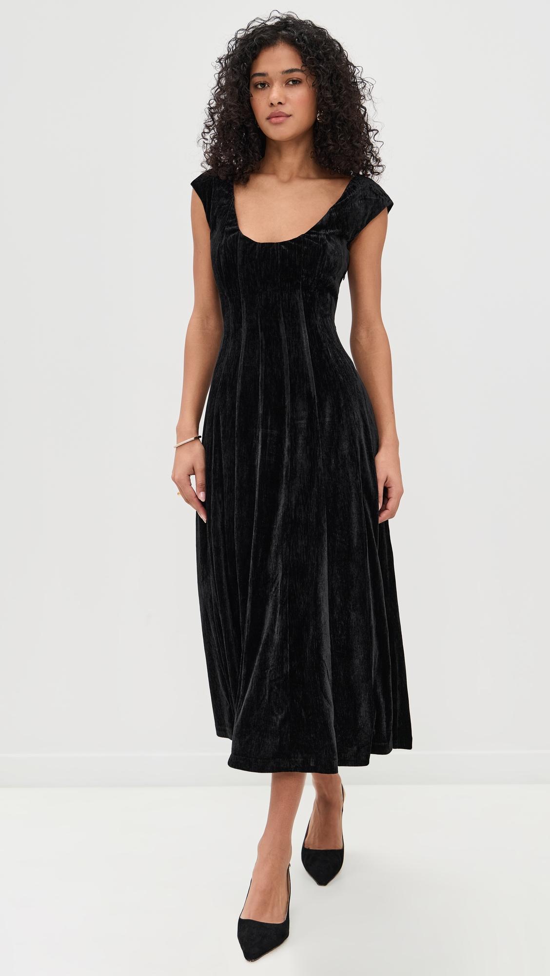 Leila Velvet Dress by GUIZIO