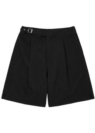 Côte d'Azur linen shorts by GUSARI