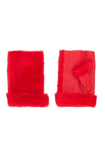 Mini shearling mittens by GUSHLOW&COLE