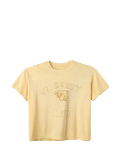 berry graphic T-shirt by GV GALLERY