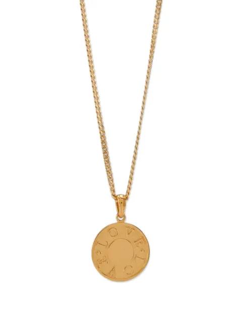 coin pendant necklace by GWEN BELOTI