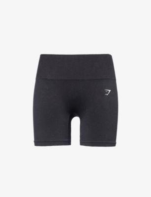 Adapt Fleck high-rise fitted stretch-woven shorts by GYMSHARK
