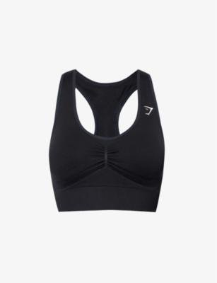 Contour stretch-woven sports bra by GYMSHARK