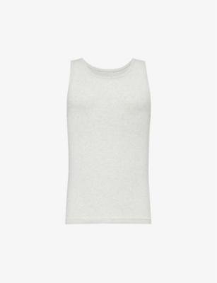 Everywear Comfort ribbed stretch-cotton tank top by GYMSHARK