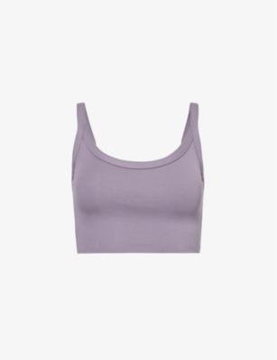 Everywear cropped stretch-cotton top by GYMSHARK
