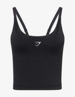 Interval Seamless Midi Jersey Tank Top by GYMSHARK