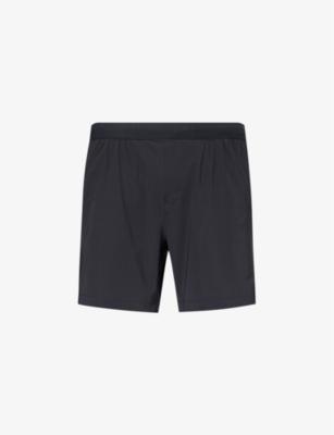 Studio logo-print stretch-woven shorts by GYMSHARK